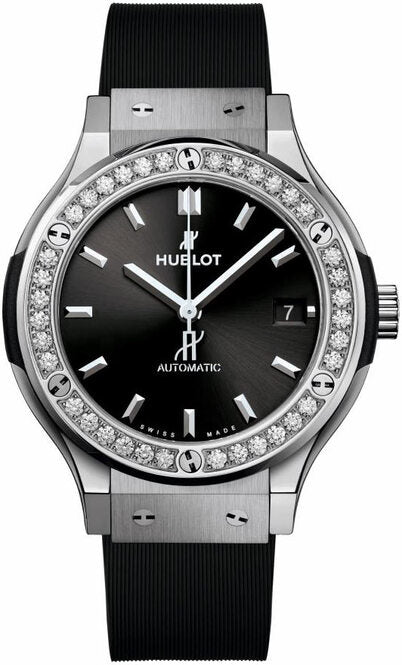 Hublot Classic Fusion Czarny 38mm Tytan