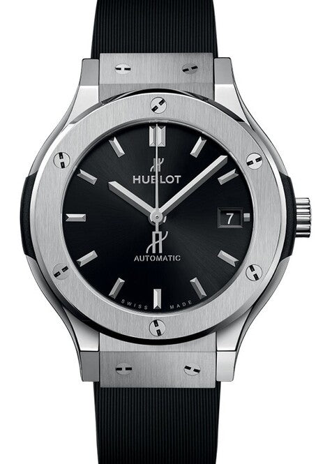 Hublot Classic Fusion Czarny 38 mm Tytan 565.NX.1470.RX
