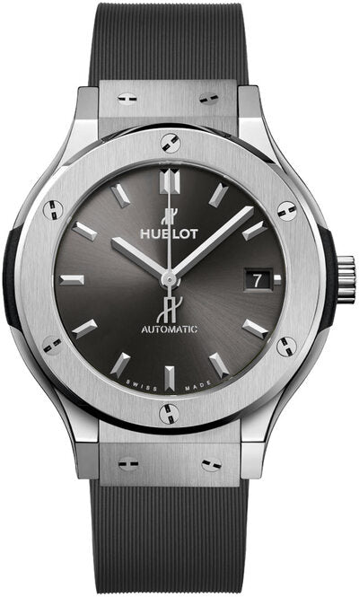 Hublot Classic Fusion Racing Szary 38 mm Tytan 565.NX.7071.RX
