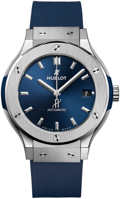 Hublot Classic Fusion Blue Niebieski 38mm Tytan