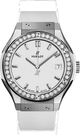 Hublot Classic Fusion Biały 33 mm Tytan 581.NE.2010.RW.1204