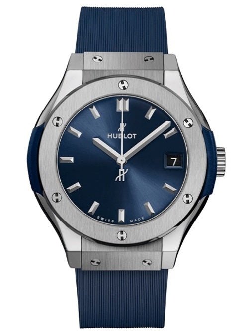 Hublot Classic Fusion Niebieski 33 mm Tytan 581.NX.7170.RX