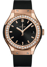 Hublot Classic Fusion Czarny 33 mm Zloto rozowe 581.OX.1480.RX