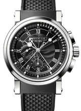 Breguet Marine Czarny 42 mm Platyna 5823PT/H2/5ZU