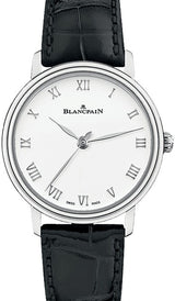 Blancpain Villeret Ultraplate Biały 29 mm Stal 6104-1127-55A