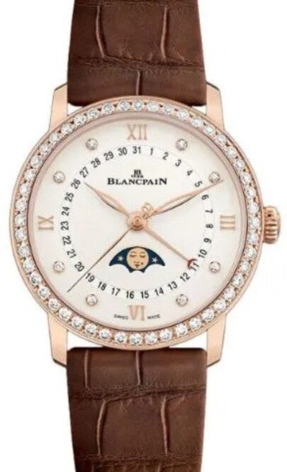 Blancpain VilleretQuantieme Phases de Lune 33 mm 6126-2987-55B