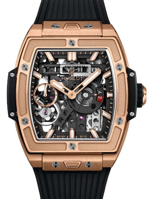 Hublot Spirit of Big Bang Szkieletowany 45 mm Zloto rozowe 614.OX.1180.RX