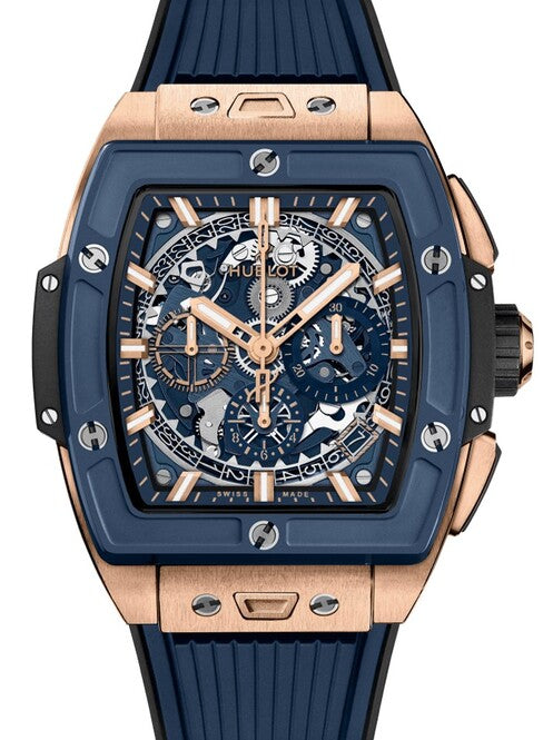 Hublot Spirit of Big Bang Szkieletowany 42mm Zloto rozowe