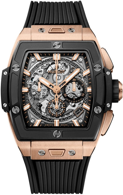Hublot Spirit of Big Bang Szkieletowany 42mm Zloto rozowe