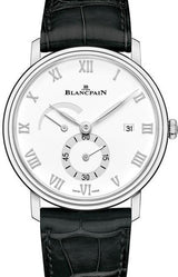 Blancpain Villeret Ultraplate Biały 40 mm Stal 6606A-1127-55B