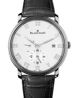 Blancpain Villeret Ultraplate Biały 40 mm Stal 6606-1127-55B