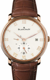 Blancpain Villeret Ultraplate Srebrny 40 mm Złoto różowe 6606-3642-55B