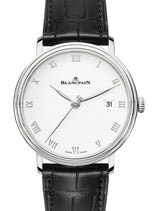 Blancpain Villeret Ultraplate Biały 40 mm Stal 6651-1127-55B