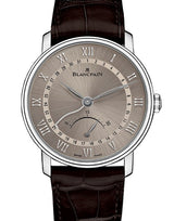 Blancpain Villeret Ultraplate Szary 40 mm Złoto białe 6653Q-1504-55A
