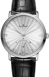 Blancpain Villeret Ultraplate Srebrny 40 mm Złoto białe 6653-1542-55B