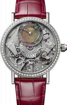 Breguet Tradition Szkieletowany 37 mm Zloto biale