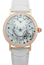 Breguet Tradition Masa perlowa 37 mm Zloto rozowe