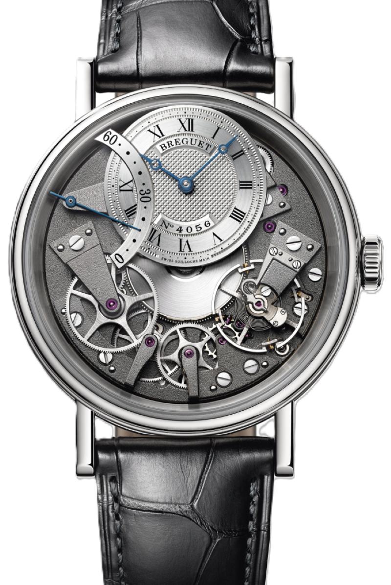 Breguet Tradition Szkieletowany 40 mm Zloto biale 7097BB/G1/9WU