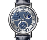 Breguet Classique Niebieski 39 mm Zloto biale 7137BB/Y5/9VU