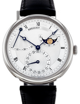 Breguet Classique Srebrny 39 mm Zloto biale 7137BB/11/9V6