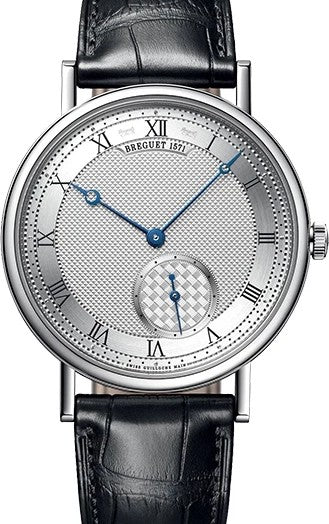 Breguet Classique Srebrny 40 mm Zloto biale