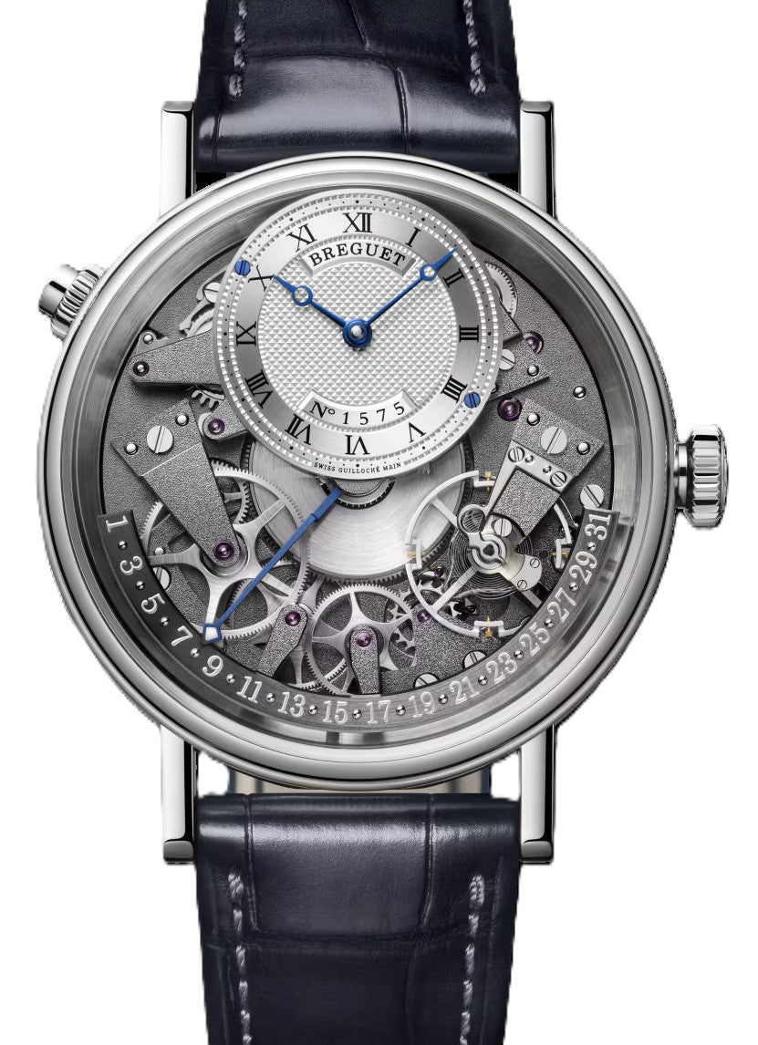 Breguet Tradition Szkieletowany 40 mm Zloto biale 7597BB/G1/9WU