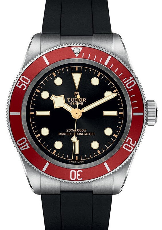 Tudor Black Bay Czarny 41 mm Stal