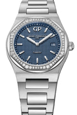 Girard Perregaux Laureato Niebieski 34 mm Stal 80189D11A431-11A