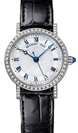 Breguet Classique Masa perlowa 30 mm Zloto biale 8068BB/52/964/DD00