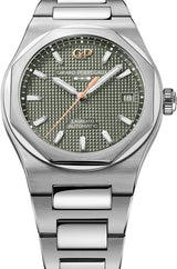 Girard Perregaux Laureato Zielony 38 mm Stal 81005-11-3407-1CM