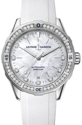 Ulysse Nardin Diver Masa perłowa 39 mm Stal 8163-182B-3/10