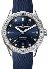 Ulysse Nardin Diver Niebieski 39 mm Stal 8163-182B-3/13