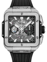 Hublot Square Bang Szkieletowany 42 mm Tytan 821.NX.0170.RX