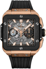 Hublot Square Bang Szkieletowany 42 mm Zloto rozowe 821.OM.0180.RX