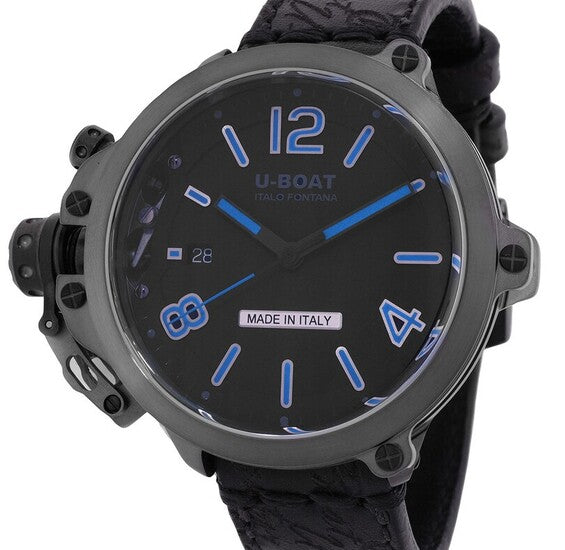 U-Boat CAPSULE 45MM PVD BK BL 8808