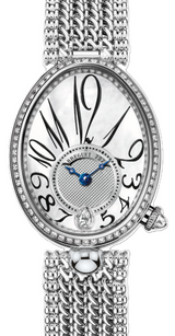 Breguet Reine de Naples Masa perlowa 28.5 mm Zloto biale 8918BB/58/J20.D000