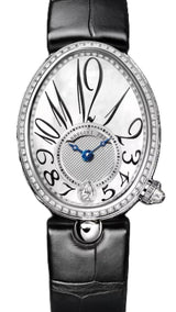Breguet Reine de Naples Masa perlowa 36,5 x 28,45 mm Zloto biale 8918BB58964D00D3L