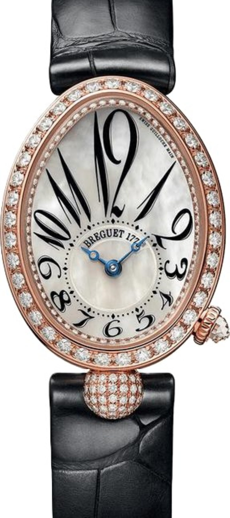 Breguet Reine de Naples Masa perlowa 33 mm Zloto rozowe 8928BR/5W/944/DD0D3L