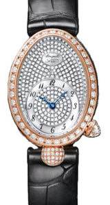 Breguet Reine de Naples Masa perlowa 33 mm Zloto rozowe 8928BR8D944DD0D3L