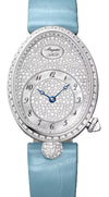 Breguet Reine de Naples Bialy 38,45 x 28,45 mm Zloto biale