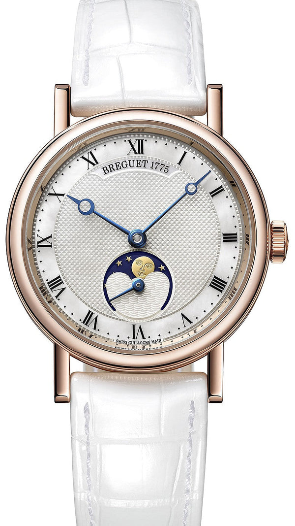 Breguet Classique Masa perlowa 30 mm Zloto rozowe