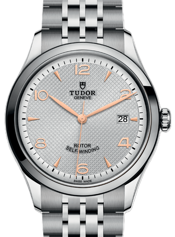 Zegarek męski Tudor 1926 Srebrny 39 mm Stal 91550-0001