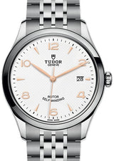 Zegarek męski Tudor 1926 Biały 39 mm Stal 91550-0011