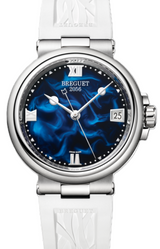 Breguet Marine Niebieski 33.8 mm Stal 9517ST/E2/584