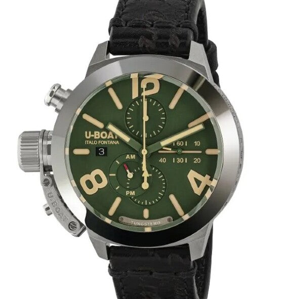 U-Boat CLASSICO 45 TUNGSTENO CAS GREEN 9581/A
