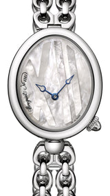Breguet Reine de Naples Masa perlowa 32.7 mm Stal 9807ST/5W/J50