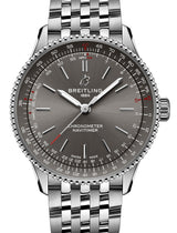 Breitling Navitimer Szary 36 mm Stal A17327381B1A1