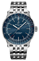 Breitling Navitimer Niebieski 41 mm Stal A17329161C1A1