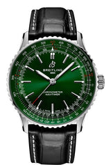 Breitling Navitimer Zielony 41 mm Stal A17329371L1P1