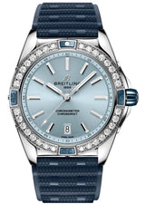 Breitling Super Chronomat Niebieski 38mm Stal A17356531C1S1